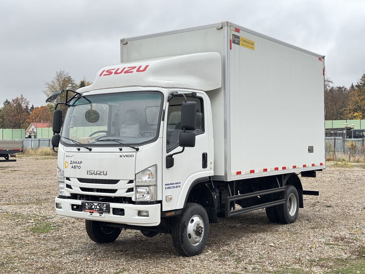 ISUZU KV100 4×4 (МРМ 3,5т) ИЗОТЕРМИЧЕСКИЙ ФУРГОН 4,2м С/П 50мм